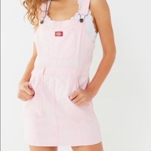 Light Pink Dickies Overall Dress